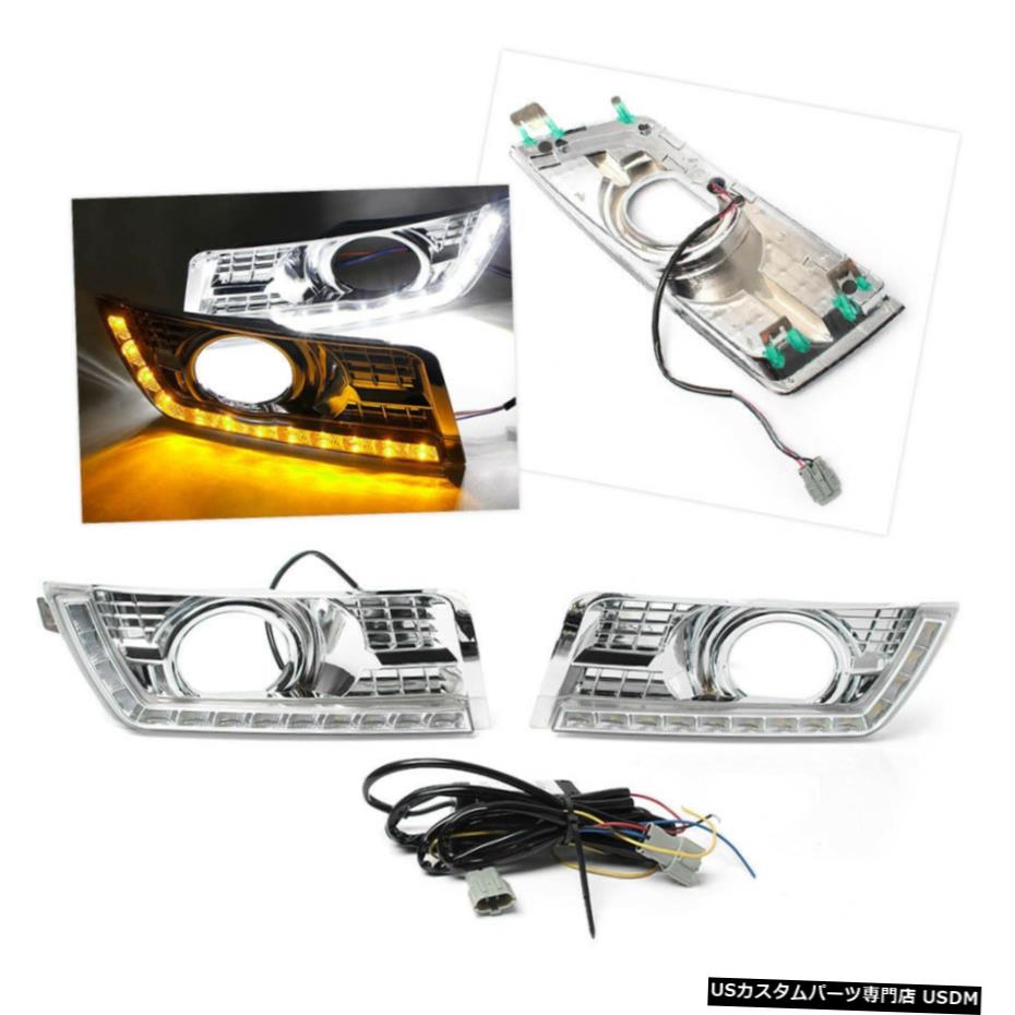 キャデラックSRX 2012から16のために/シグナル・キットwのライトフォグランプを実行している3色のLED昼間 3 Color LED Daytime Running Light Fog Lamp w/Signal Kit for Cadillac SRX 2012-16