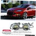 2009 2010-2015フォードフォーカスクリアレンズLED 1Pair用フォグランプドライビングランプ Fog Light Driving Lamps For 2009 2010-2015 Ford Focus Clear Lens LED 1Pair