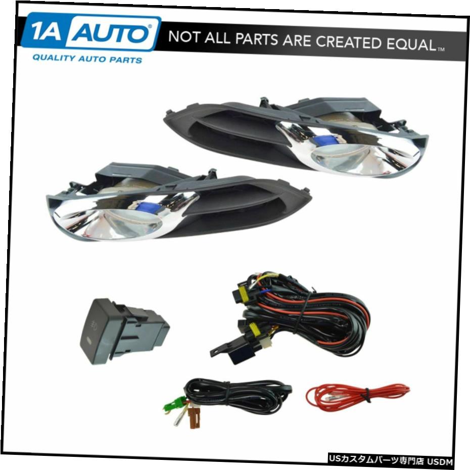 シビッククーペのためにアップグレードクリアレンズフォグ電球のスイッチの配線キットのセットに追加します。 Add On Upgrade Clear Lens Fog Light Bulb Switch Wiring Kit Set for Civic Coupe