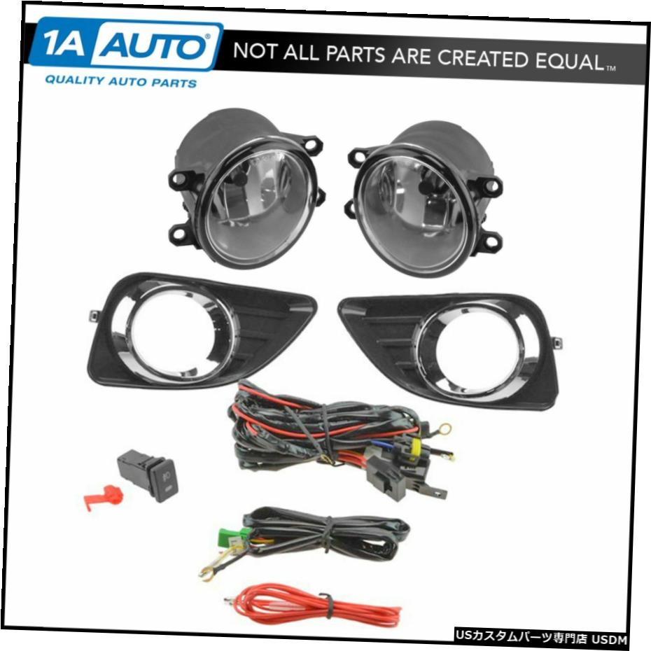 カムリ新のためにアップグレードクリアレンズフォグ電球のスイッチの配線キットのセットに追加します。 Add On Upgrade Clear Lens Fog Light Bulb Switch Wiring Kit Set for Camry New