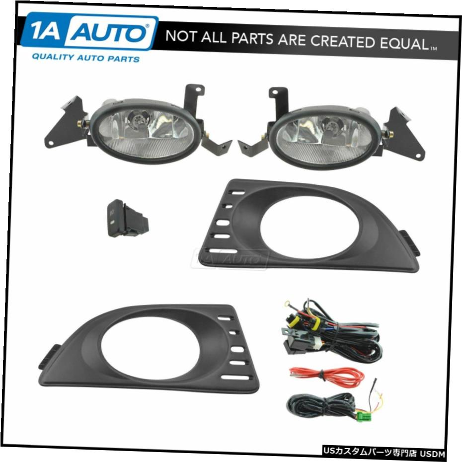 アキュラRSX新のためにアップグレードクリアレンズフォグ電球のスイッチの配線キットのセットに追加します。 Add On Upgrade Clear Lens Fog Light Bulb Switch Wiring Kit Set for Acura RSX New