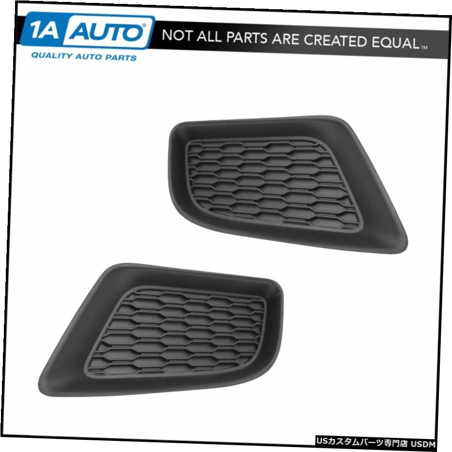 OEMեץۡץ饰ڥLH038;å㡼㡼RHɥեȥХѡ OEM Fog Light Hole Plug Insert Pair LH & RH Sides Front Bumper For Dodge Charger