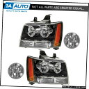 シボレーサバーバンタホ新4のヘッドライトフォグドライビングライトランプLH RHキットセット Headlight Fog Driving Light Lamp ...
