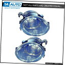 ラウンド霧ドライビングライトランプペアセットドライバーLH& BMW 3シリーズのための旅客RH Round Fog Driving Light Lamp Pair Set Driver LH & Passenger RH for BMW 3 Series(2)