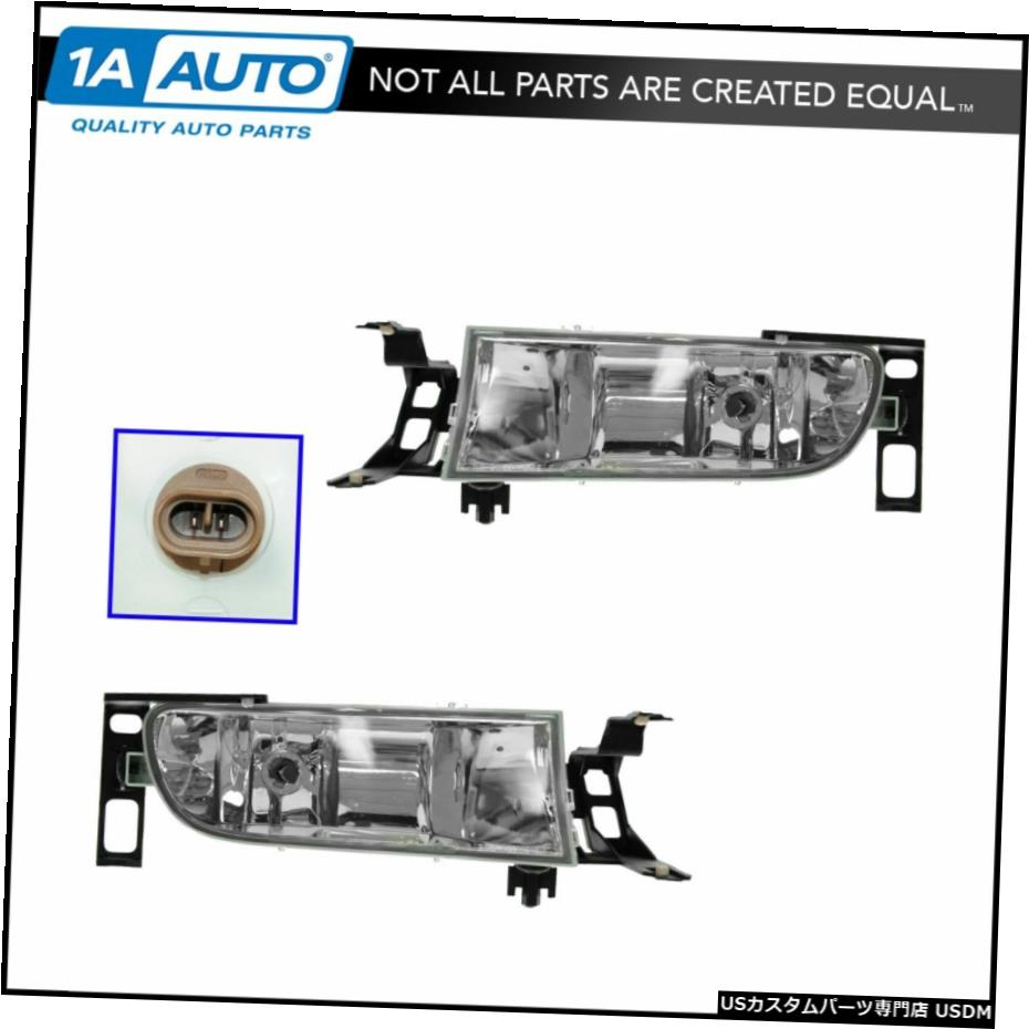霧ドライビングライトランプ左LH＆＃038; 00-05キャデラックデビルのための右RHペアセット Fog Driving Lights Lamps Left LH & Right RH Pair Set for 00-05 Cadillac Deville