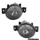 霧ライトランプアセンブリペアLH RH側部/ハロゲンDRLワット日産アルティマセダンのために Fog Light Lamp Assembly Pair LH R...