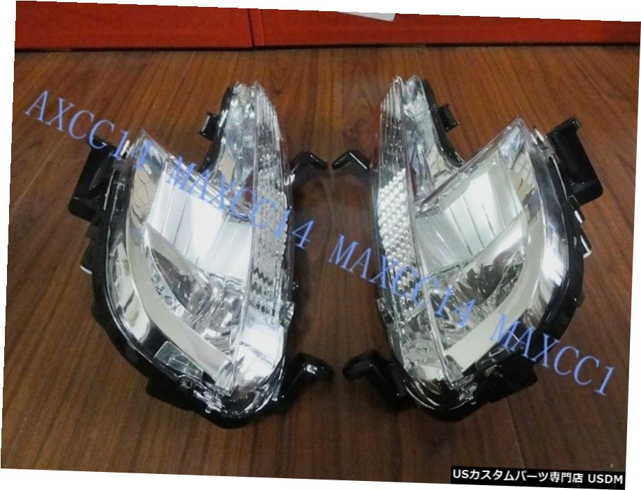 2011-2014プジョー508の駆動用フォグランプランプ照明バンパーペアフロント Pair front bumper Driving Fog Light Lamps Lighting For 2011-2014 PEUGEOT 508