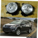 クリアバンパーフォグランプランプ バックホルダー トヨタRAV4 2013年から2015年のためのH11球根 Clear Bumper Fog Lights Lamps back holder H11 Bulbs for Toyota RAV4 2013-2015