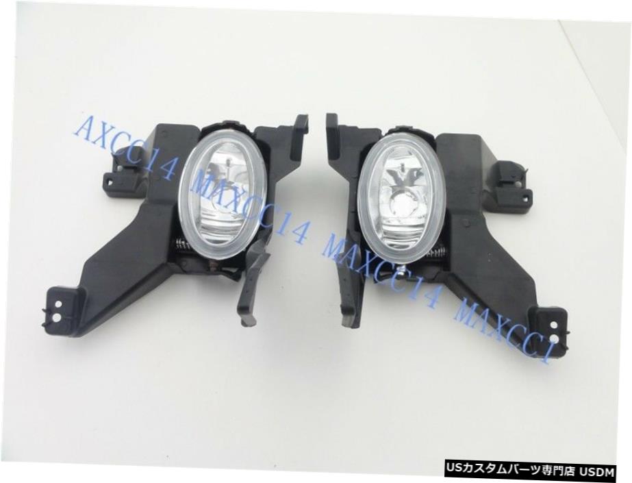 HONDA CITY 2009-2011のためにペアフロントフォグライトランプ照明WITH BRACKETS Pair Front Fog Light Lamps Lighting WITH BRACKETS For HONDA CITY 2009-2011