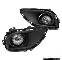 MAZDA 2013-2015 CX9 CX9 FRONT BUMPER LOWER CHROME CLEAR LENS FOG LIGHT W / SWITCH MAZDA 2013-2015 CX-9 CX9 FRONT LOWER BUMPER CHROME CLEAR LENS FOG LIGHT W/SWITCH(2)