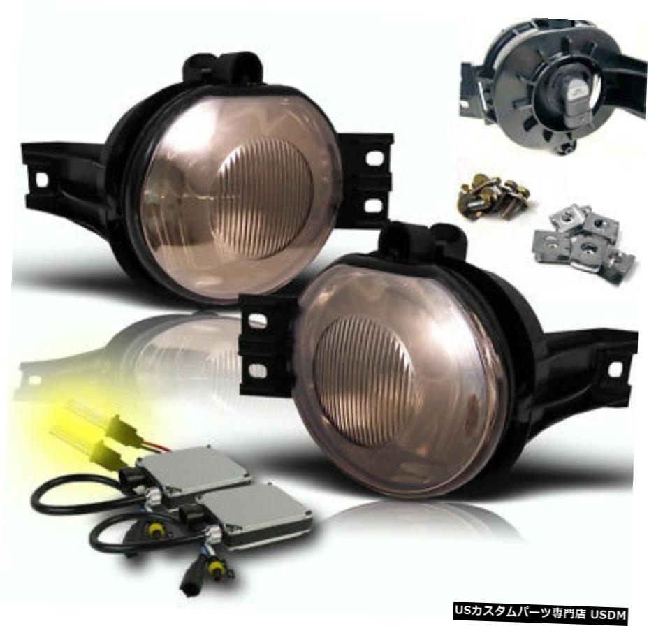 DODGE 2002-08 RAM / 2004-06 DURANGO FRONT BUMPER駆動SMOKE FOG LIGHT + 3000K HID DODGE 2002-08 RAM/2004-06 DURANGO FRONT BUMPER DRIVING SMOKE FOG LIGHT+3000K HID