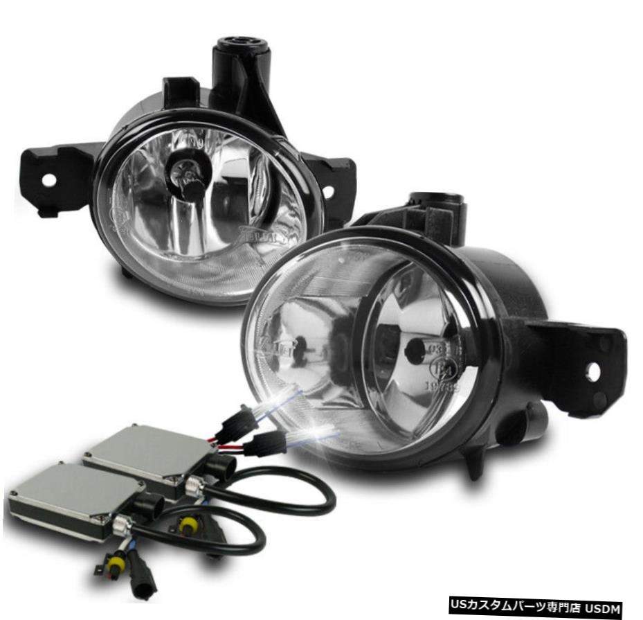 2007-2008 BMW X5 4.8I 3.0SI SPORT E70 DRIVING BUMPER FOG LIGHT CHROME + 6K HIDキット 2007-2008 BMW X5 3.0SI 4.8I SPORT E70 DRIVING BUMPER FOG LIGHT CHROME+6K HID KIT