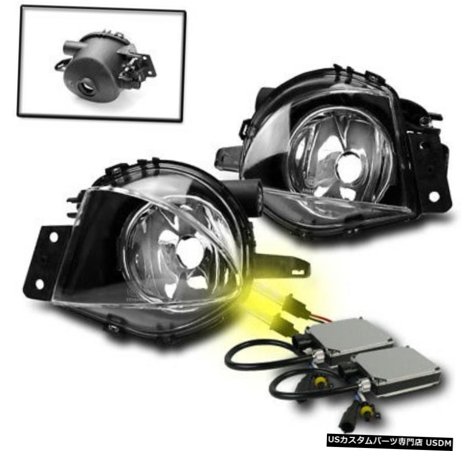 BMW 2006-2008 E90 325 330 335 CLEAR LENեȥХѡDRIVING FOG LIGHT + 3000K HID BMW 2006-2008 E90 325 330 335 CLEAR LEN FRONT BUMPER DRIVING FOG LIGHT+3000K HID