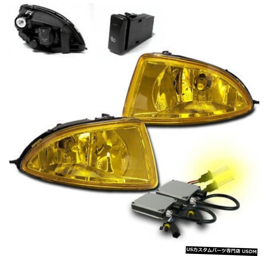 2004-2005 FOR HONDA CIVIC 2 / 4DR FRONT BUMPER YELLOW FOG饤ȥ+ 3000K HID FOR 2004-2005 HONDA CIVIC 2/4DR FRONT BUMPER YELLOW FOG LIGHTS LAMPS +3000K HID