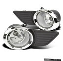 11-17トヨタシエナCE LE XLEバンパーDRIVINGフォグランプW / CHROMEトリムカバーPAIR 11-17 TOYOTA SIENNA CE LE XLE BUMPER DRIVING FOG LIGHTS W/CHROME TRIM COVER PAIR(2)