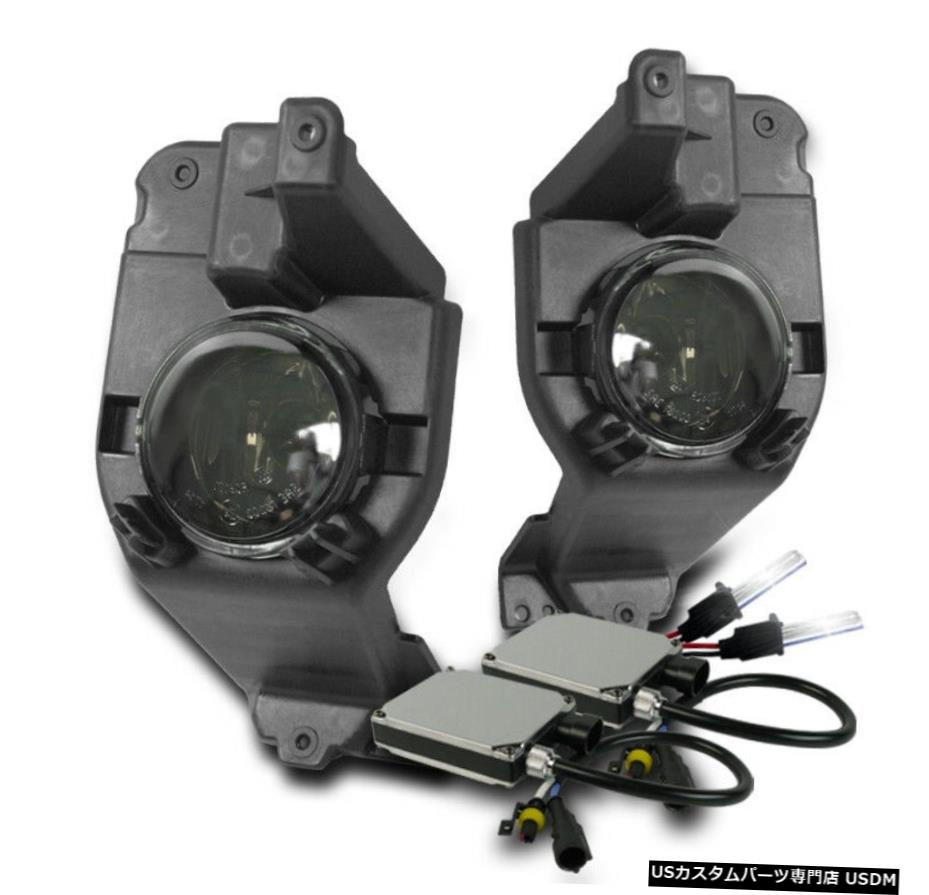 2011-2015 FORD EXPLORER SUV LOWERバンパーSMOKE DRIVING FOG LIGHTS LAMP + 6000K HID 2011-2015 FORD EXPLORER SUV LOWER BUMPER SMOKE DRIVING FOG LIGHTS LAMP+6000K HID