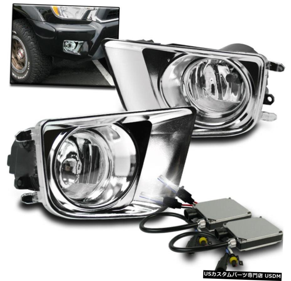 2012-2015 TOYOTA TACOMAのPICKUP LOWER BUMPER FOG LIGHT LAMP + CHROME COVER W / 8K HID 2012-2015 TOYOTA TACOMA PICKUP LOWER BUMPER FOG LIGHT LAMP+CHROME COVER W/8K HID