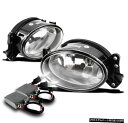 07 08 09 MERCEDES-BENZ W211 E-CLASS CHROME BUMPER FOG LIGHTS W / 50W 6000K HID SET 07 08 09 MERCEDES-BENZ W211 E-CLASS CHROME BUMPER FOG LIGHTS W/50W 6000K HID SET