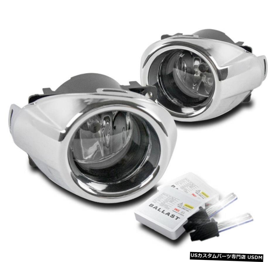 2012-2014 FORD FOCUS CHROME CLEAR LENS BUMPER FOG LIGHTS LAMP W / 8K HID + BEZEL FOR FOR 2012-2014 FORD FOCUS CHROME CLEAR LENS BUMPER FOG LIGHTS LAMP W/8K HID+BEZEL