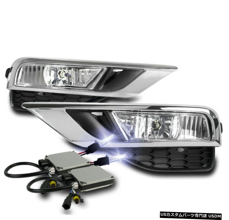 2015-2016 HONDA CRV CRV BUMPER FOG LIGHT LAMP CHROME W / 10K HID + BEZEL +å FOR 2015-2016 HONDA CR-V CRV BUMPER FOG LIGHT LAMP CHROME W/10K HID+BEZEL+SWITCH