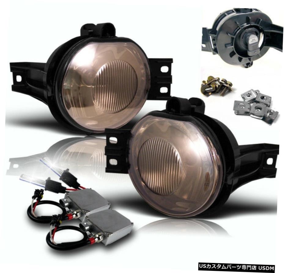 DODGE 2002-2008 RAM / 2004-2006 DURANGO BUMPER駆動SMOKE FOG LIGHTS + 50W 6K HID DODGE 2002-2008 RAM/2004-2006 DURANGO BUMPER DRIVING SMOKE FOG LIGHTS+50W 6K HID