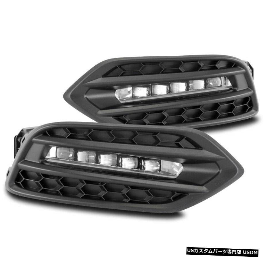 2019 2020 2021ホンダHRV HRVバンパーLEDクロームフォグライトランプワット/ハーネス新 For 2019 2020 2021 Honda HR-V HRV Bumper LED Chrome Fog Light Lamp w/Harness New