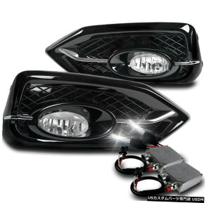 2014-2015 HONDA CIVIC COUPE CHROME FOG LIGHT + GLOSS BLK BEZEL + 50W 6K HID SET FOR FOR 2014-2015 HONDA CIVIC COUPE CHROME FOG LIGHT+GLOSS BLK BEZEL+50W 6K HID SET