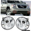 2007-2013シボレーアバランチサバーバンタホGMCクリアフォグランプドライビングランプ用 For 2007-2013 Chevy Avalanche Suburban Tahoe GMC Clear Fog Lights Driving Lamps