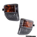 左&トヨタRAV4のための右フロントバンパーフォグランプハウジングフィット01から2003 Left & Right Front Bumper Fog...