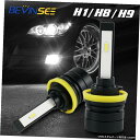 H11 LED Foglightキットのホンダ・クロスツアー2012から2015 6000Kフォグライトランプ2倍電球 H11 LED Foglight Kit For Honda Crosstour 2012-2015 6000K Fog Light Lamp 2x Bulbs