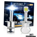 アキュラRL 1996-2004 6500Kホワイト80W 1500LMランプのための2倍H1 LED車フォグ電球 2x H1 LED Car Fog Ligh...