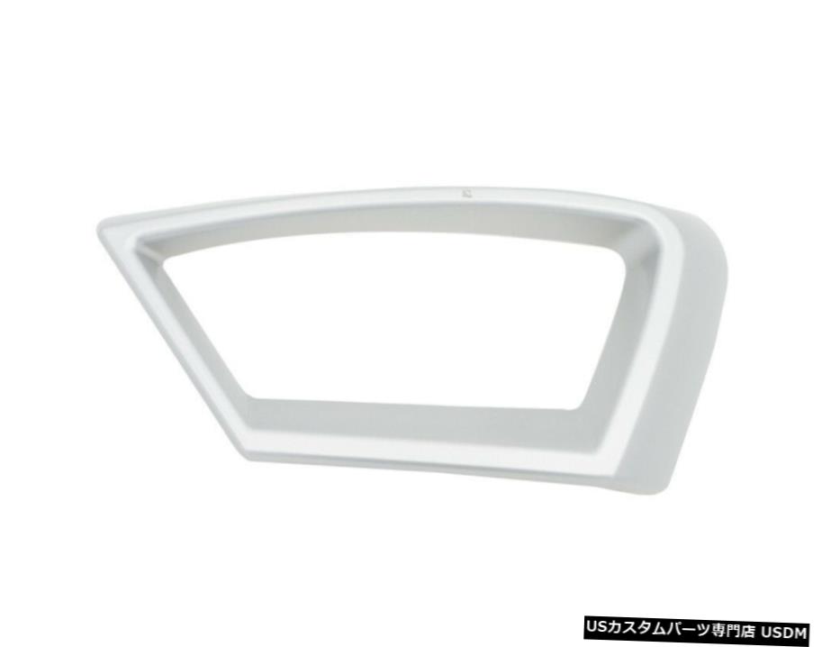 フォードフィエスタ2009-2012用クロームフォグライトランプフレームカバートリム右 Chrome Fog Light Lamp Frame Cover Trim Right for Ford Fiesta 2009-2012