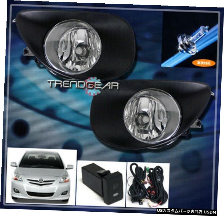 ϥåХå2 / 3DR BUMPER CLEAR FOG LIGHT LAMP +å06 07 08 TOYOTA YARIS FOR FOR 06 07 08 TOYOTA YARIS HATCHBACK 2/3DR BUMPER CLEAR FOG LIGHT LAMP+SWITCH