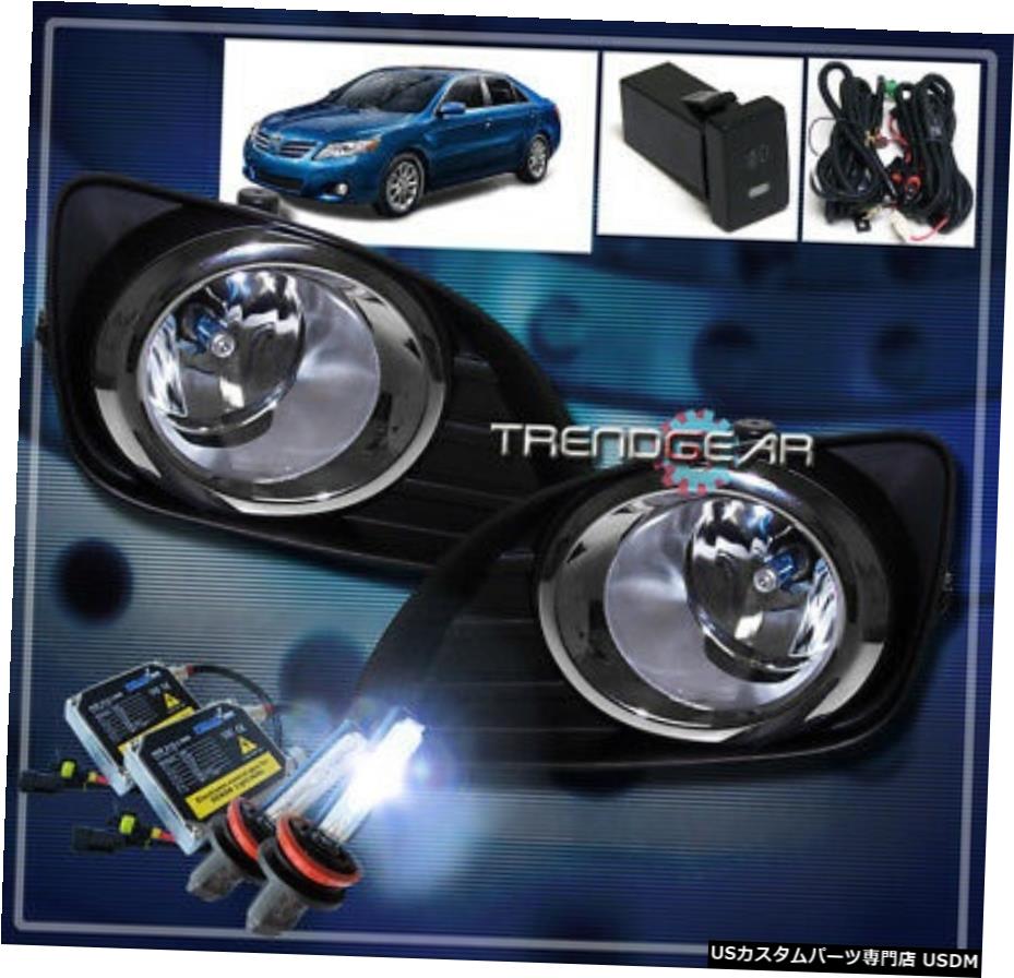 2010-2011 TOYOTA CAMRY BASE LE XLE BUMPER FOG LIGHTS LAMP + HARNESS + 8K HID SET FOR FOR 2010-2011 TOYOTA CAMRY BASE LE XLE BUMPER FOG LIGHTS LAMP+HARNESS+8K HID SET