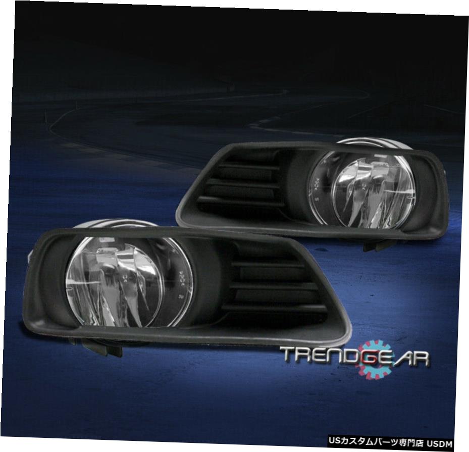 BUMPER DRIVING CHROME FOG LIGHT W / LED電球+ 07-09トヨタカムリ用の配線ハーネス BUMPER DRIVING CHROME FOG LIGHT W/LED BULB+WIRING HARNESS FOR 07-09 TOYOTA CAMRY