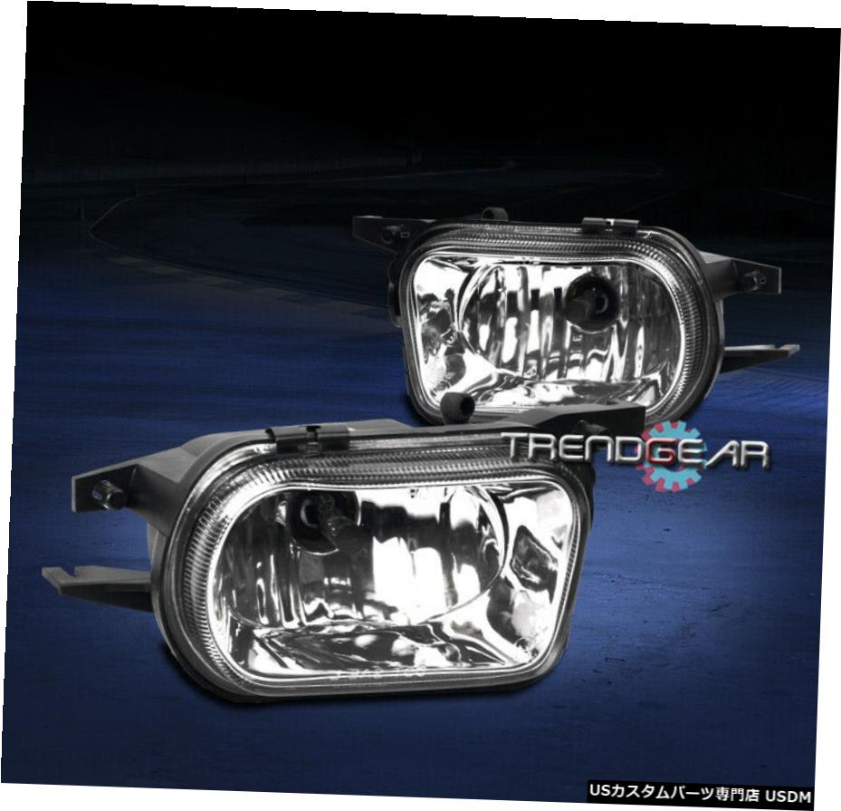 01-06メルセデス・ベンツ・CクラスW203バンパーフォグランプCHROME 02 03 04 05 W /電球SET 01-06 MERCEDES-BENZ C-CLASS W203 BUMPER FOG LIGHTS CHROME 02 03 04 05 W/BULB SET