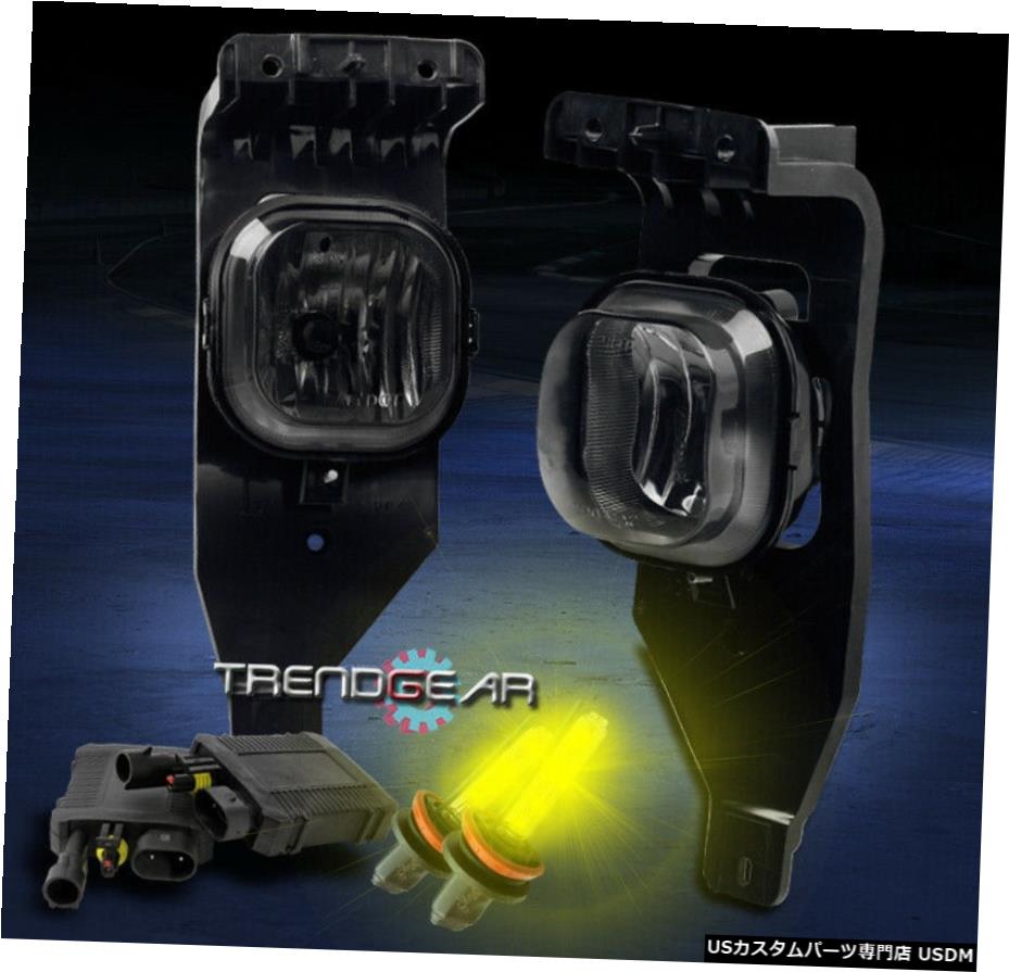 2005-2007 F250 F350 F450 F550 EXCURSION BUMPERưSMOKE FOG LIGHT + 3000K HID 2005-2007 F250 F350 F450 F550 EXCURSION BUMPER DRIVING SMOKE FOG LIGHT+3000K HID