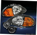1993 1994 1995 HONDA DEL SOL CRYSTAL BLACK HEAD LIGHT + AMBER CORNER W / DRIVING...