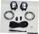 エアロパーツ トヨタランドクルーザープラド用LED車のフロントフォグランプランプ2700 4000 14-17 LED Car Front Fog Lights...