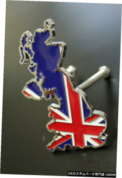 エアロパーツ 英国メタル車のトラックのフロントグリルフェンダーバンパーステッカーバッジエンブレムイングランド、イギリス UK Metal Car Truck Front Grille Fender Bumper Badge Decal Emblem England British