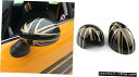 エアロパーツ ゴールドユニオンジャックサイドミラーカバーW / OライトのためのミニクーパーF54のF55 F56のF57のF60 Gold Union Jac...