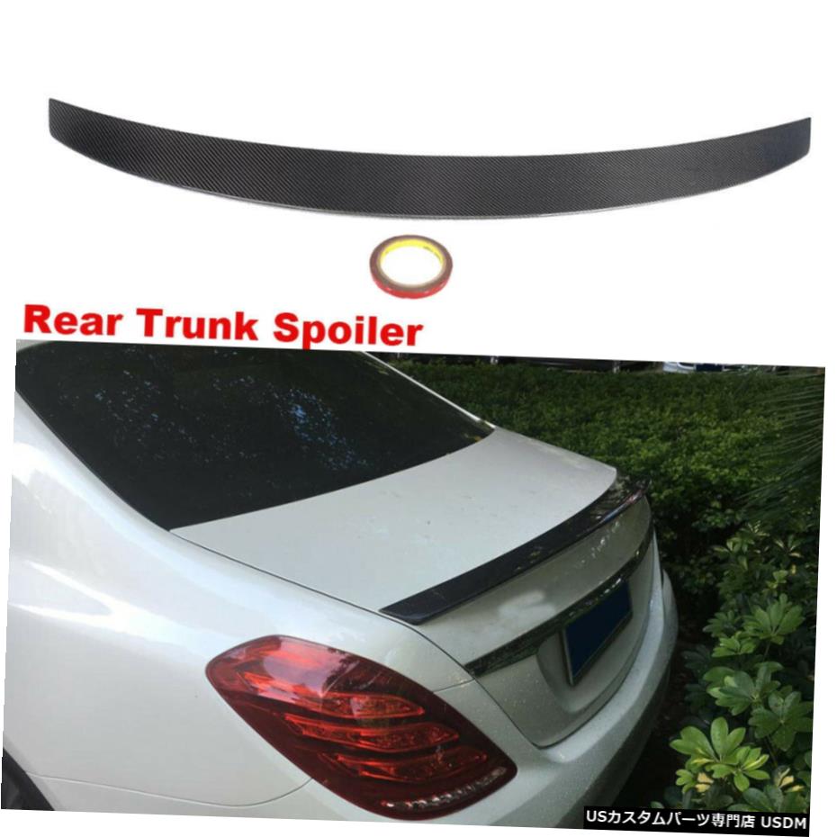 エアロパーツ メルセデス・ベンツS-CLASS W222 S600 S63 AMG用カーボンリアトランクスポイラーウイングフィット Carbon Rear Trunk Spoiler Wing Fit for Mercedes Benz S-CLASS W222 S600 S63 AMG