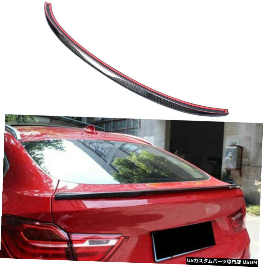 ѡ BMWX4 F26 20142018Τμưꥢȥ󥯥ݥ顼󥰥ܥեС Auto Rear Trunk Spoiler Wing Carbon Fiber for BMW X4 F26 2014-2018 Glossy Black