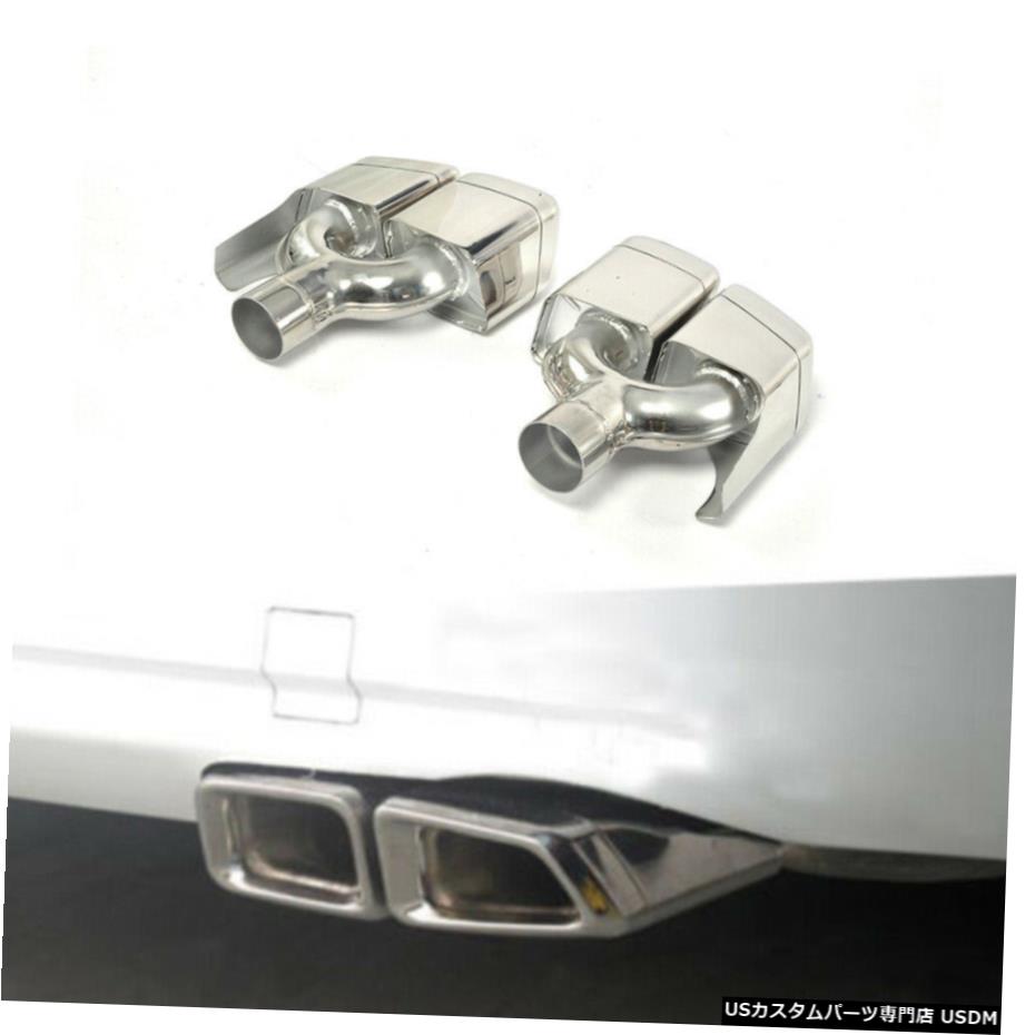 エアロパーツ エキゾーストマフラーパイプヒントについてはベンツW212 EクラスE63 AMG 08-15バンパー1Pairテール 1Pair Tail Bumper Exhaust Muffler Pipe Tip For Benz W212 E-Class E63 AMG 08-15