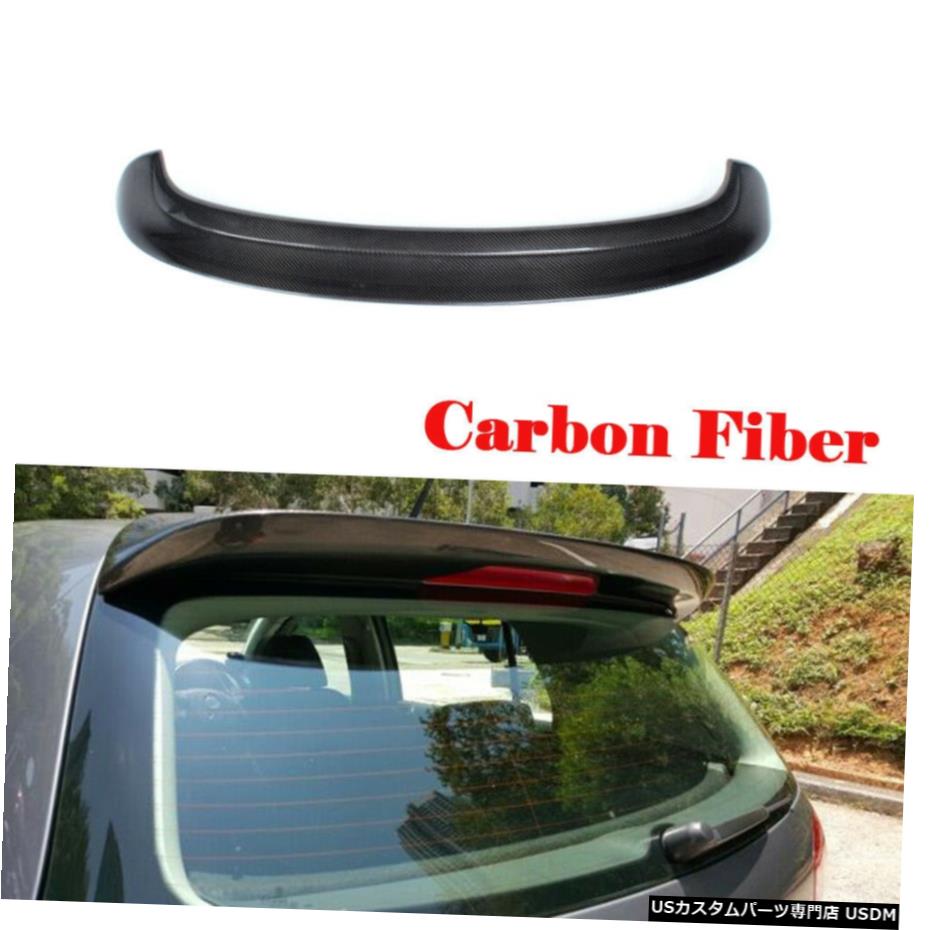 エアロパーツ フォルクスワーゲンVWゴルフMK5 5 GTI R32用カーボンファイバーリアルーフスポイラー修理05-07 Carbon Fiber Rear Roof Spoiler Refit for Volkswagen VW MK5 Golf 5 GTI R32 05-07