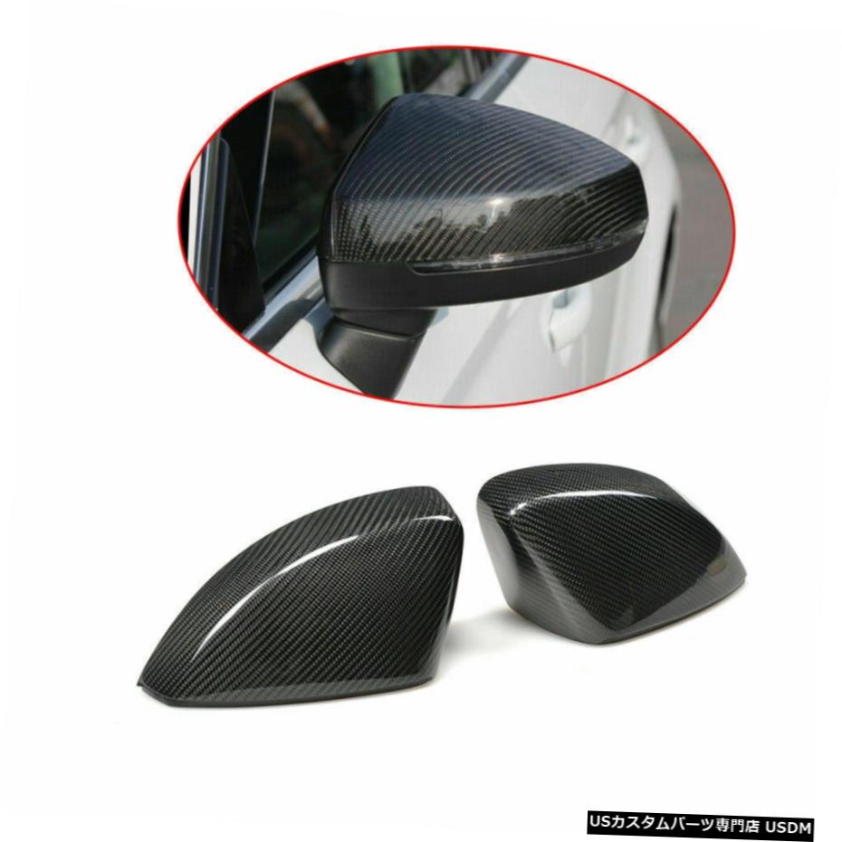 ѡ ꥢӥ塼󥰥ߥ顼СåפAUDI A3 S3 RS3 8V 14-16ܥեСΤŬ礷ޤ Rear View Wing Mirror Cover Caps Fit for AUDI A3 S3 RS3 8V 14-16 Carbon Fiber