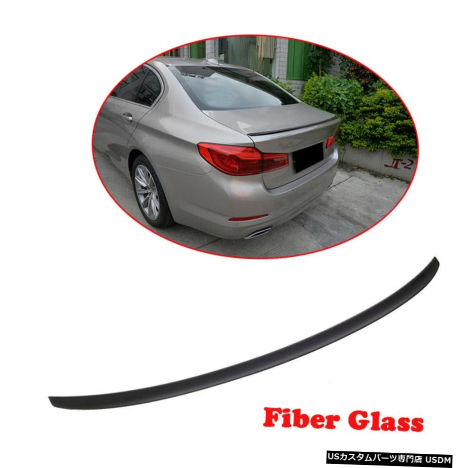 ѡ 5꡼G30 G38 530i 540i M5 F90 17-19ꥢȥ󥯥åɥݥ顼եС饹Τ For 5 Series G30 G38 530i 540i M5 F90 17-19 Rear Boot Lid Spoiler Fiber Glass