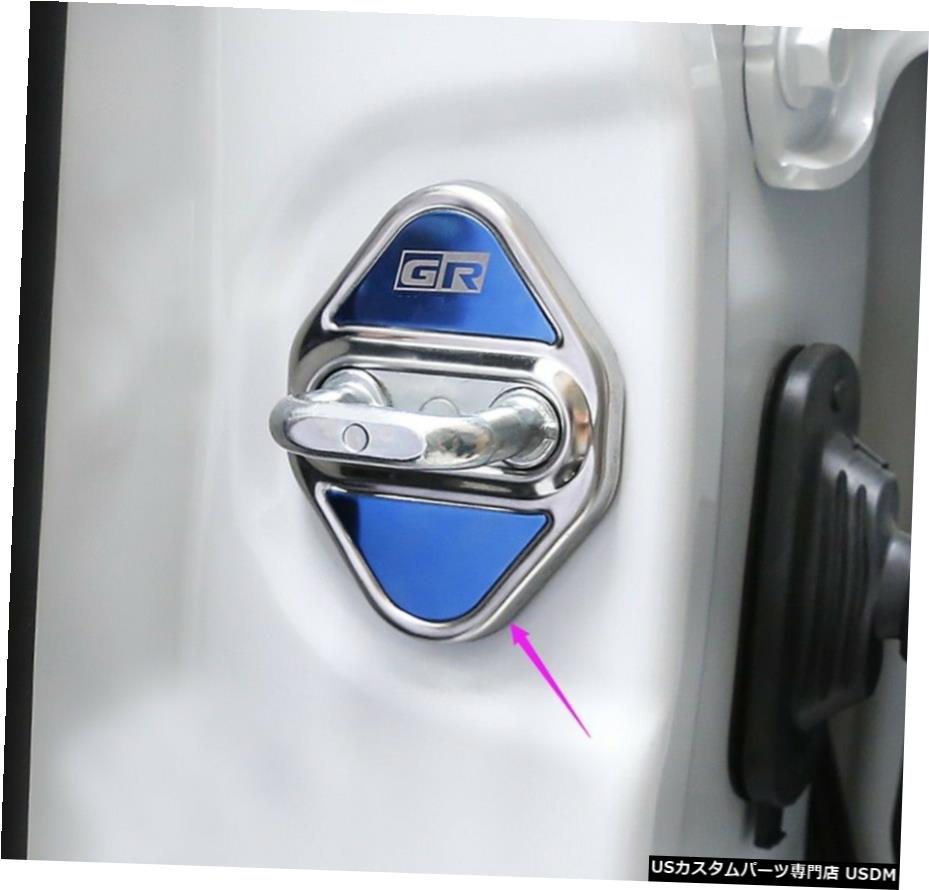 ѡ ȥ西2018ǯ֥롼ƥ쥹ݼ֤ΥɥåݸС Blue Stainless steel Car Door...