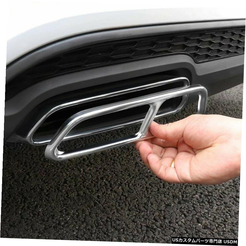 超人気の エアロパーツ 車の排気マフラーヒント2016年から2018年アウディA6 Lステンレス鋼管クロームトリムのために Car Exhaust  Muffler Tip for 2016-2018 Audi A6 L Stainless Steel Pipe Chrome Trim:送料無料  -nhomducanhthu.com
