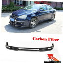 エアロパーツ フォルクスワーゲンゴルフ5 GTI MK5用カーボンファイバーフロントバンパースポイラーリップカップ2006-09 Carbon Fiber Front Bumper Cup Spoiler Lip for Volkswagen Golf 5 MK5 GTI 2006-09